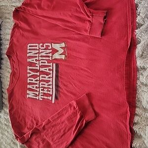 MARYLAND UNIVERSITY TERRAPINS XXL shirt